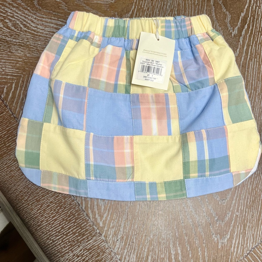 The Beaufort Bonnet Company Plaid Skirt - Susanne Madras